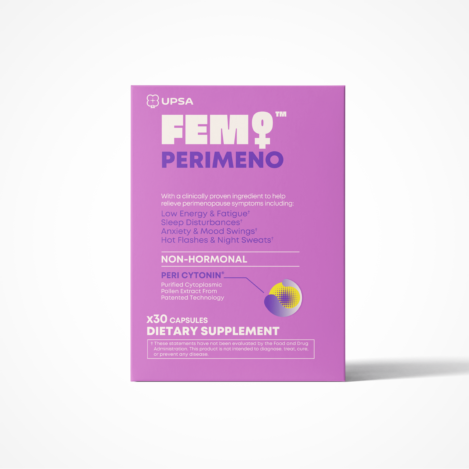 FEM Perimeno with PeriCytonin® for Perimenopause Relief
