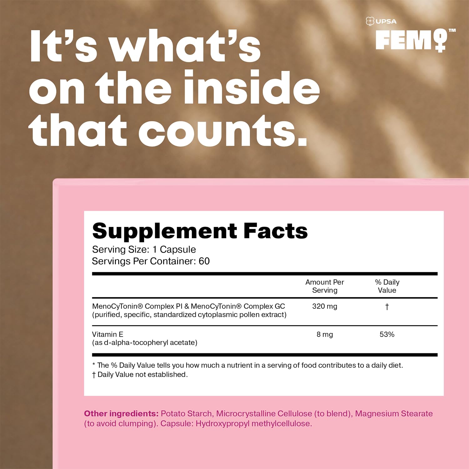 FEM Meno with MenoCytonin® for Menopause Relief - FEM by UPSA