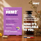 FEM Perimeno with PeriCytonin® for Perimenopause Relief - FEM by UPSA