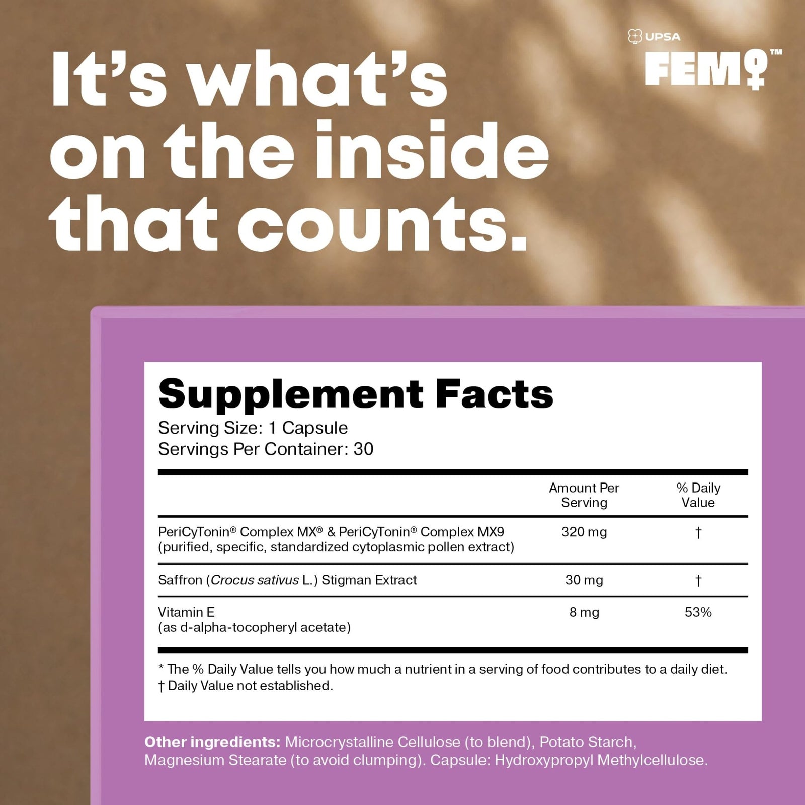 FEM Perimeno with PeriCytonin® for Perimenopause Relief - FEM by UPSA