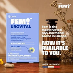 FEM Urovital with UriCytonin® for Bladder Support - FEM by UPSA